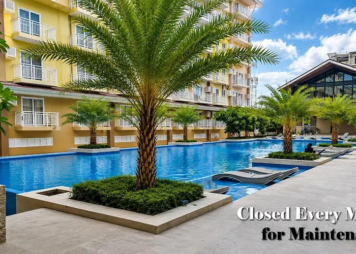 アパート & Fly At Amani Grand Residences 3 Guests 5-min Airport Pool Fast Wifi Netflix マクタン